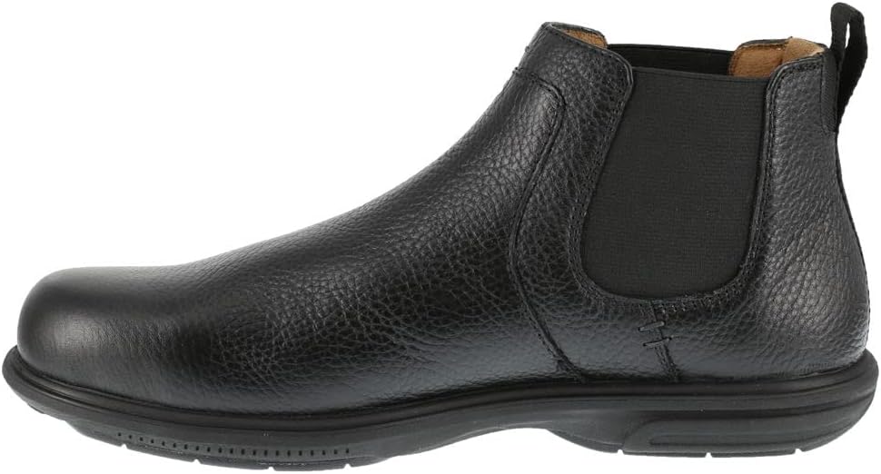 Мужские оксфорды Florsheim Work Loedin Chelsea Boot ST, черный — фото 3