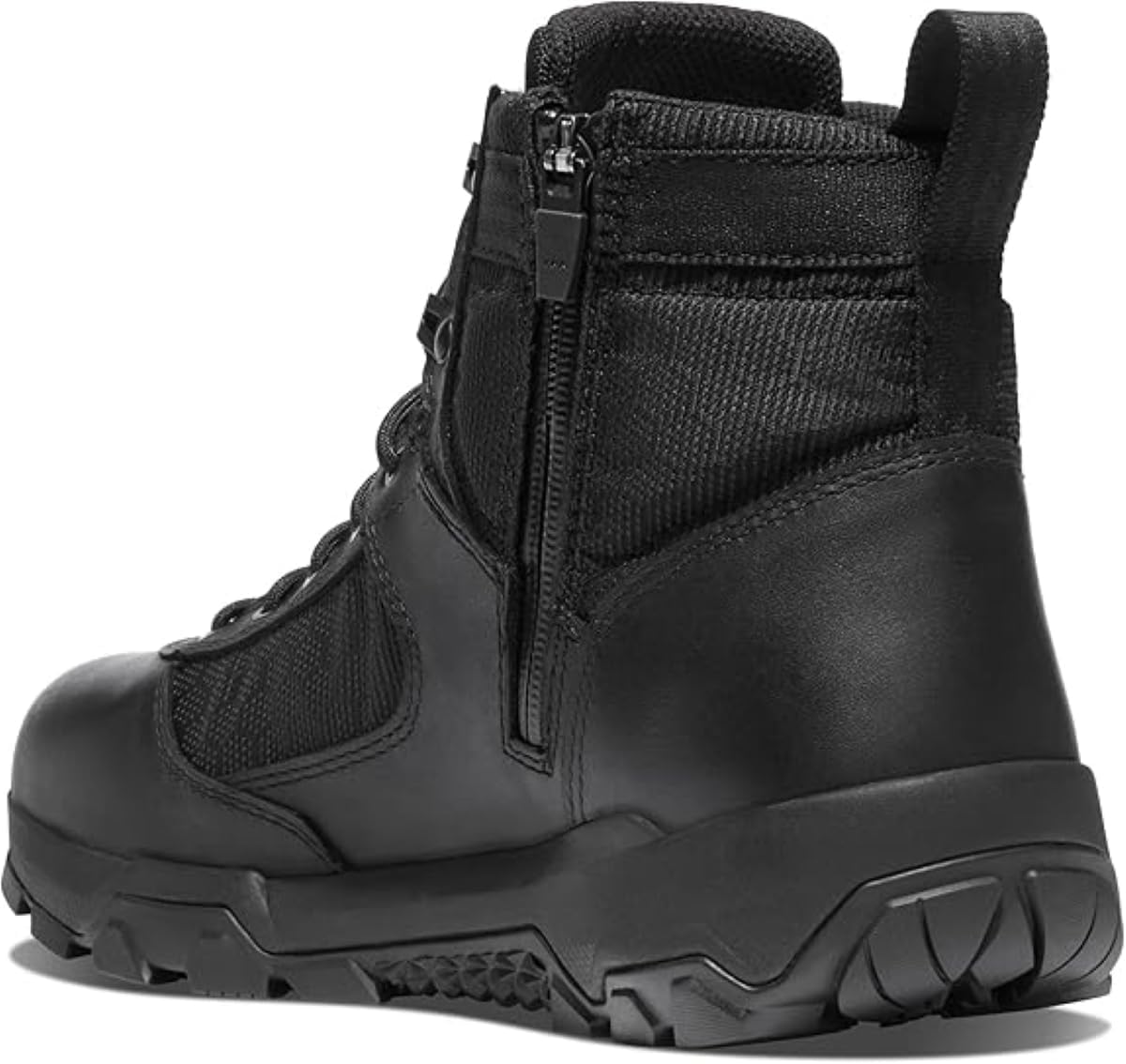 Мужские ботинки Danner Sonic Side-Zip 6 - легкие, прочные с верхом из кожи и Perspair для повышенной износостойкости, черный — фото 2