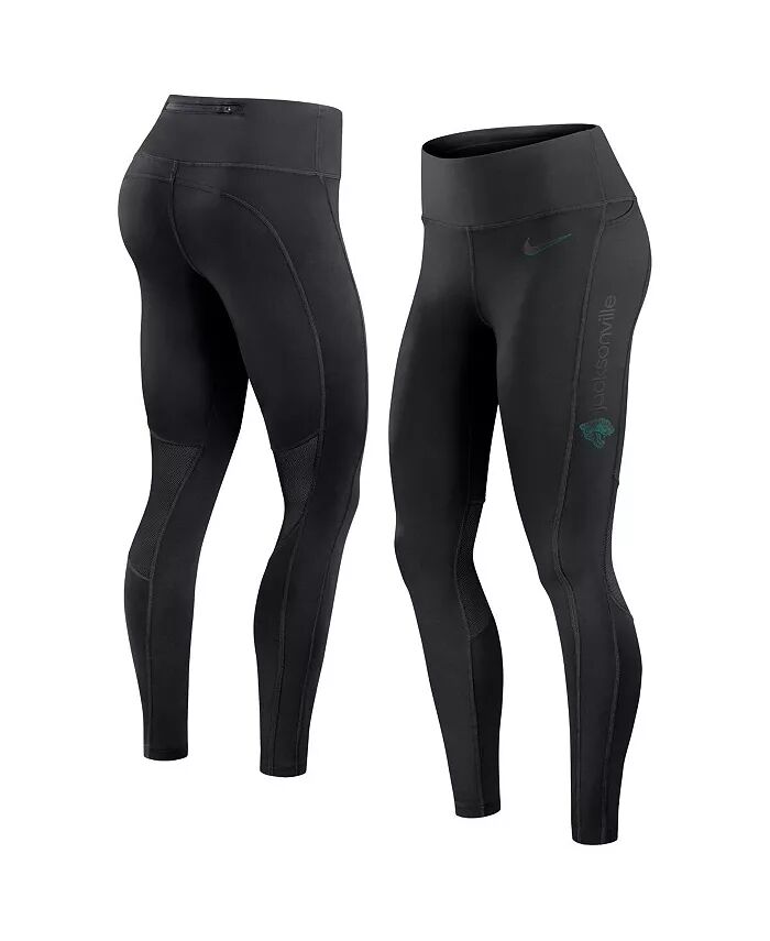 

Женские черные леггинсы Jacksonville Jaguars Performance Nike
