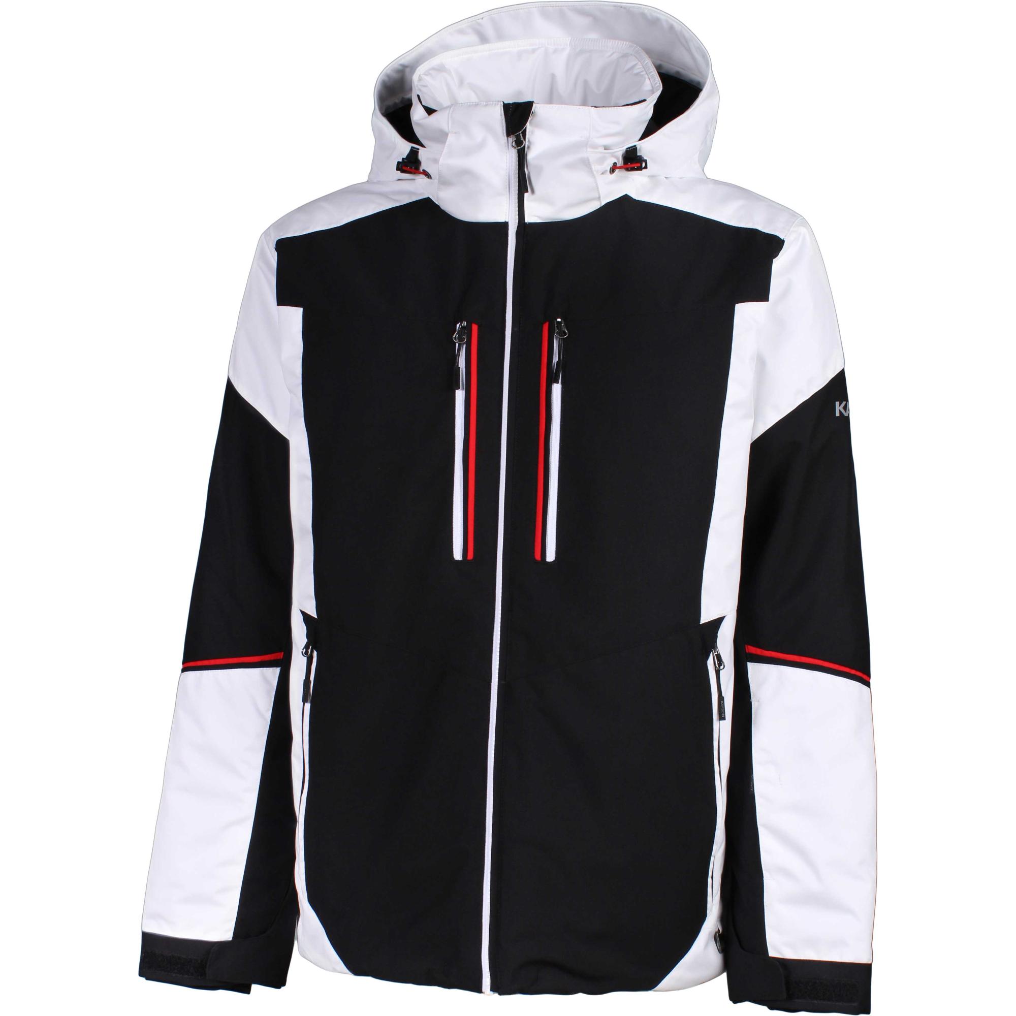 

Мужская утепленная зимняя куртка Resistance Karbon, Black/White
