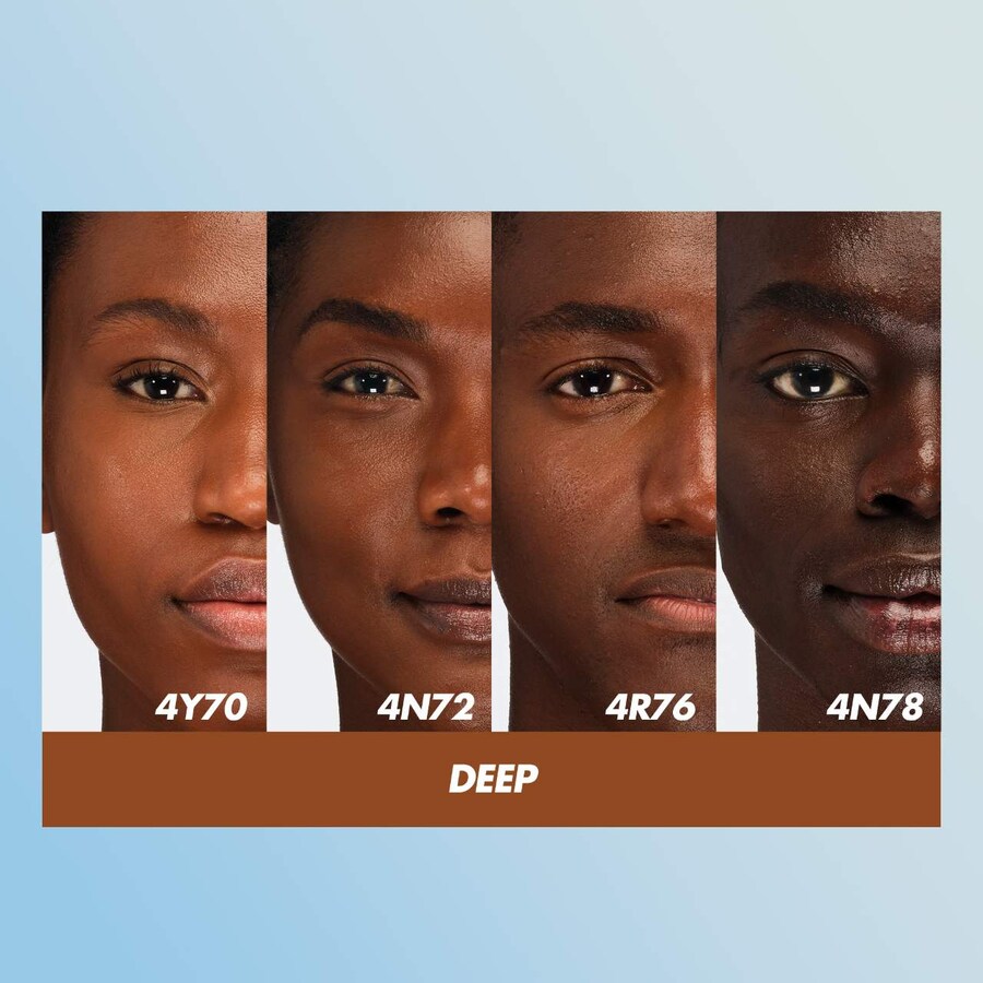 Увлажняющая тональная основа HD Skin Hydra Glow с гиалуроновой кислотой MAKE UP FOR EVER, 1 oz, Cool Ebony — фото 4