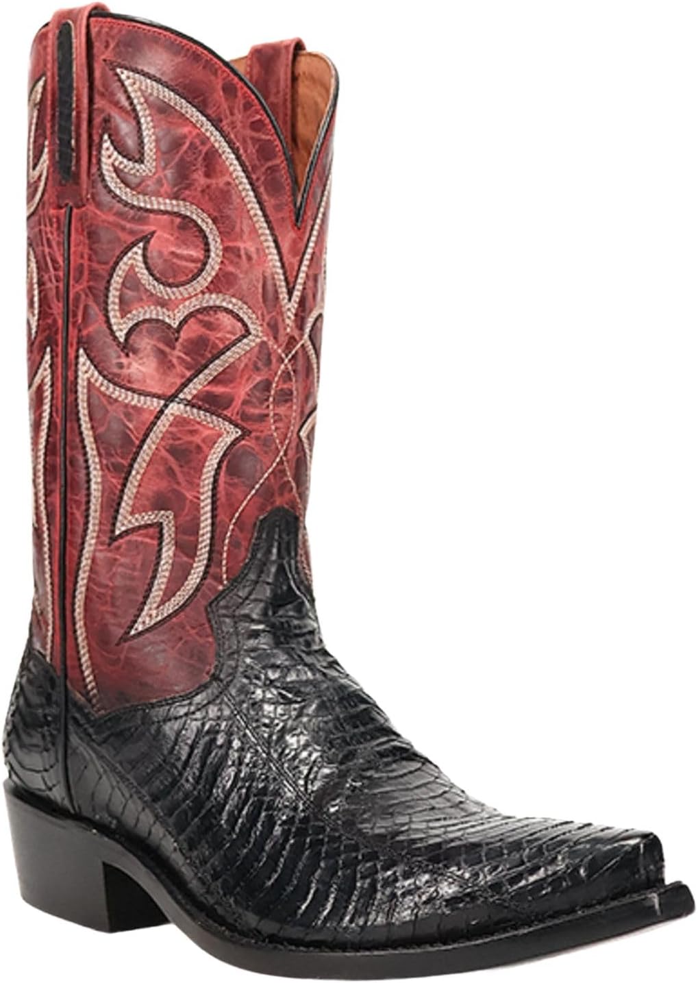 

Мужские вестерн-сапоги Dan Post с экзотической змеиной кожей, с заостренным носком - Dps1115, черный