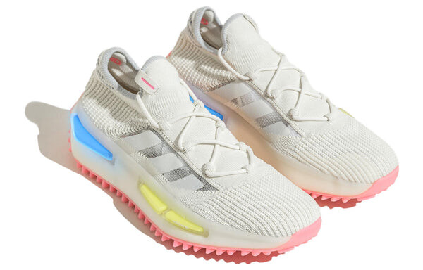 Кроссовки оригиналы nmd_s1 Adidas, белый — фото 2