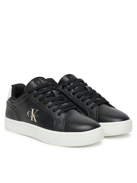 Кроссовки Classic Cupsole Mono Lth Wn YW0YW01902 Calvin Klein Jeans, черный — фото 2