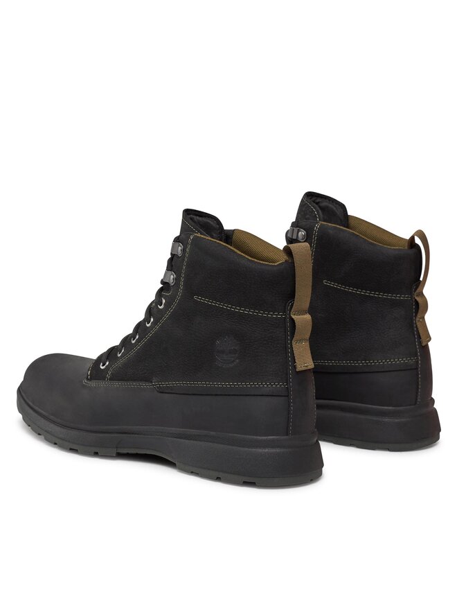 Мужские ботинки Timberland Atwells Ave кожаные комбинированные, черный — фото 3