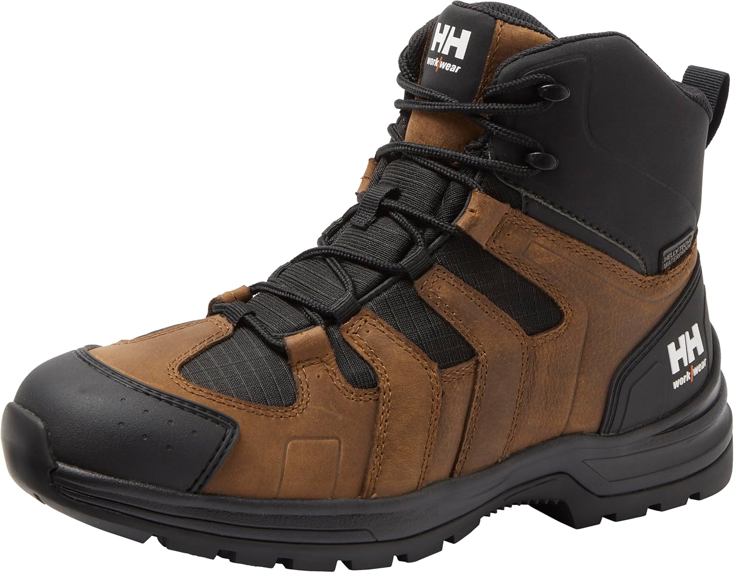 

Helly-Hansen Oslo Hiker Mid EH рабочие ботинки - легкие мужские ботинки - рабочая обувь с амортизирующей промежуточной подошвой - нескользящая обувь Helly Hansen, 780 Dark Brown