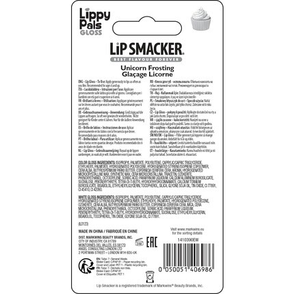 Lip Smacker Lippy Pals Unicorn Flavoured Lip Gloss For Kids Unicorn Frosting Flavor Gel — фото 3
