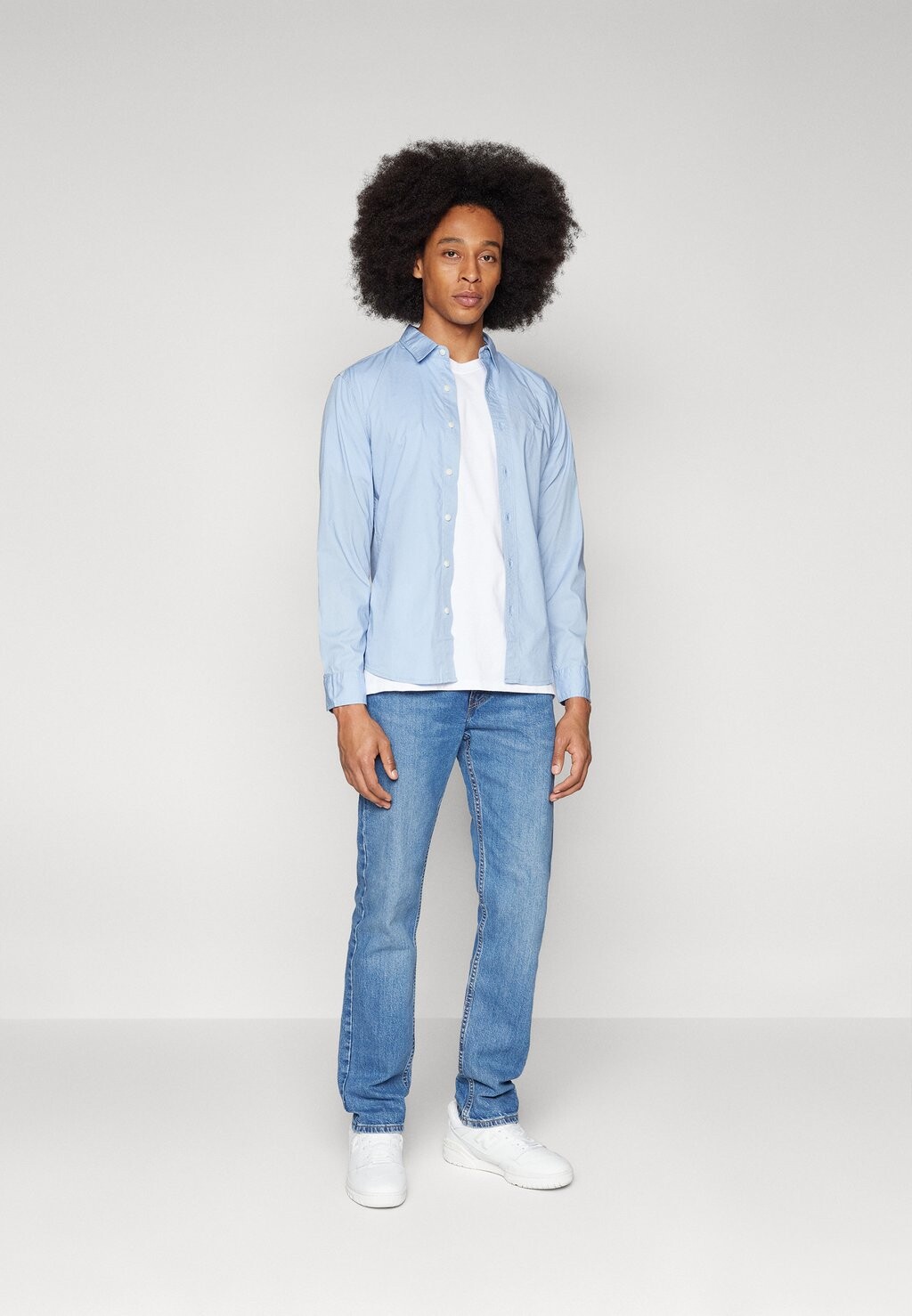 

Рубашка Battery Shirt Slim Levi's, светло-синий