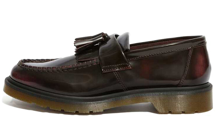 

Женская повседневная обувь унисекс вишнево-красная Dr.Martens