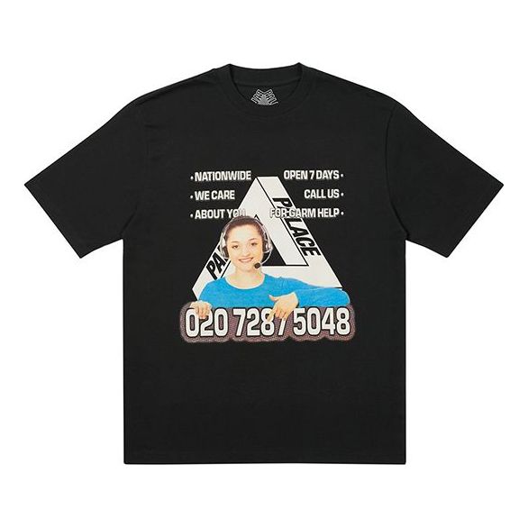 

Футболка PALACE Bell Man Round Neck Short Sleeve Unisex Black, черный