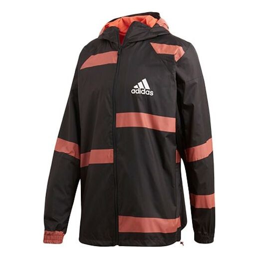 

Куртка adidas Sports Training Woven Hooded Jacket Black, черный