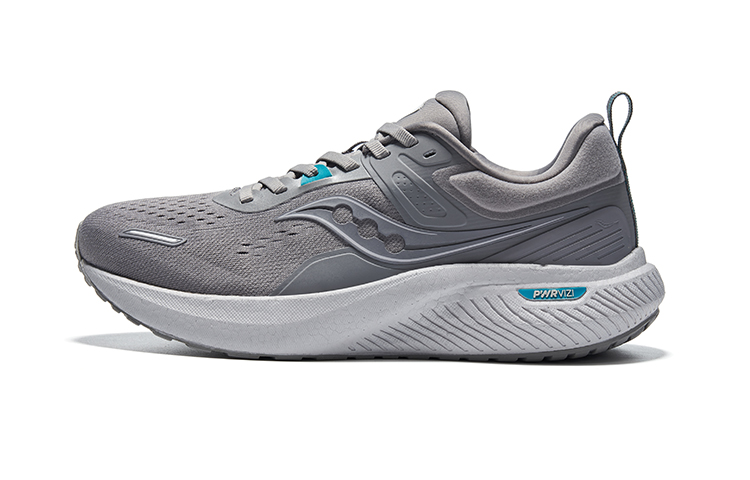 

Runshield амортизирующие кроссовки low top унисекс Saucony, серый/зеленый