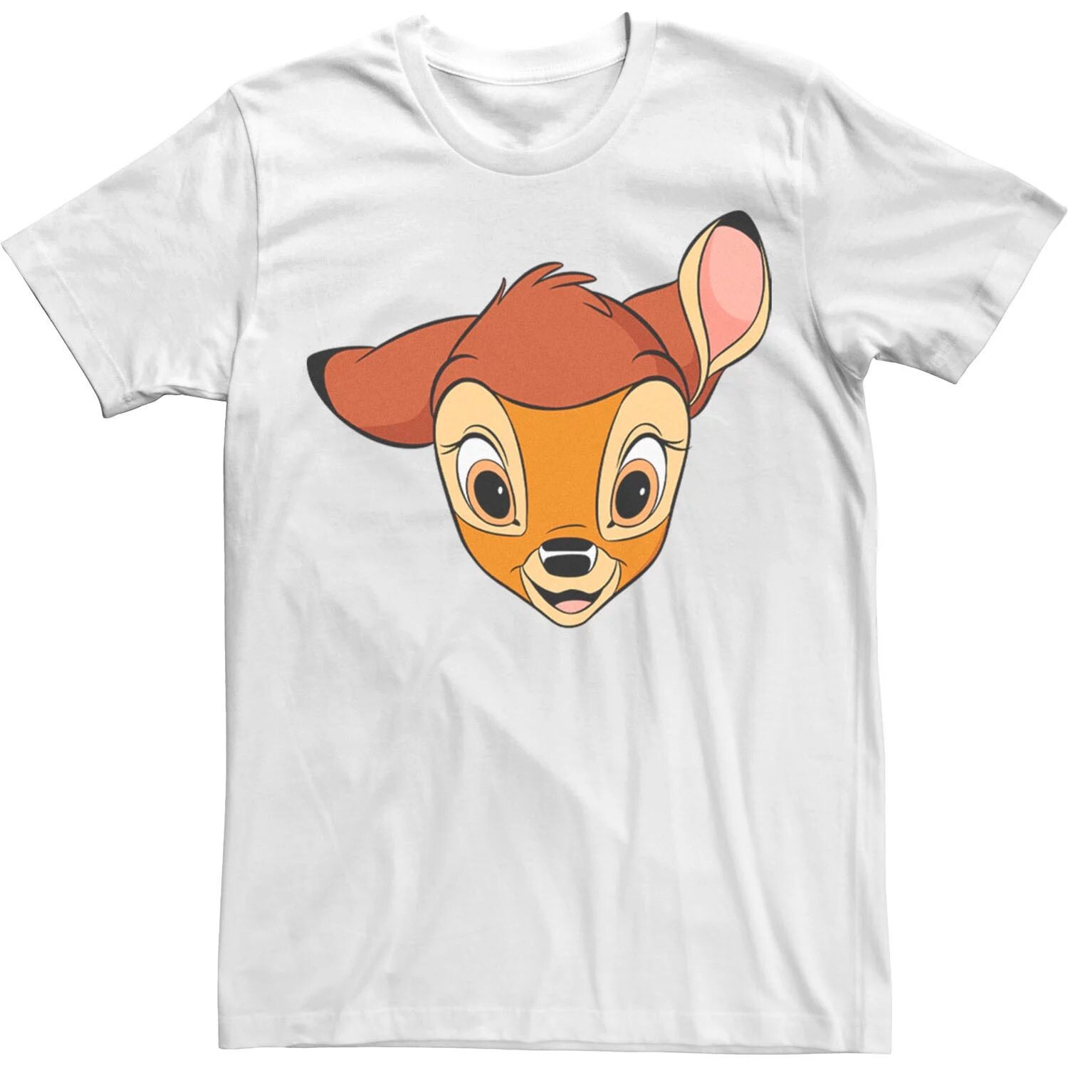 

Мужская футболка Disney Bambi с большим лицом Licensed Character