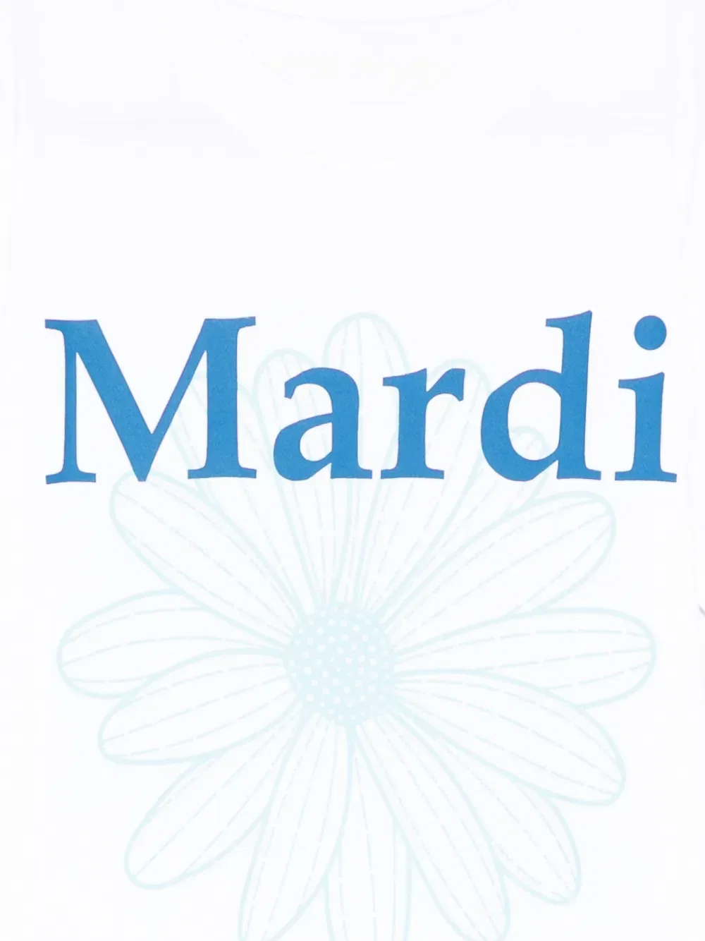 Футболка Flowermardi Mardi Mercredi Les Petites, белый — фото 3