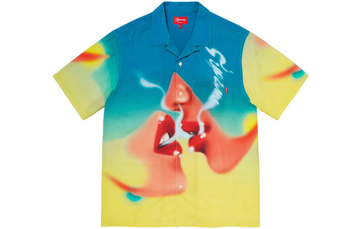 

Рубашка унисекс Supreme, мультиколор