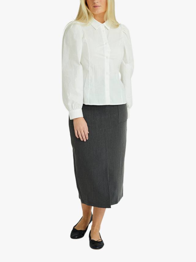 

Приталенная рубашка Malika A-VIEW, 005 Off White