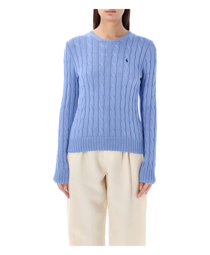 

Классический вязаный свитер Julianna Polo Ralph Lauren, синий