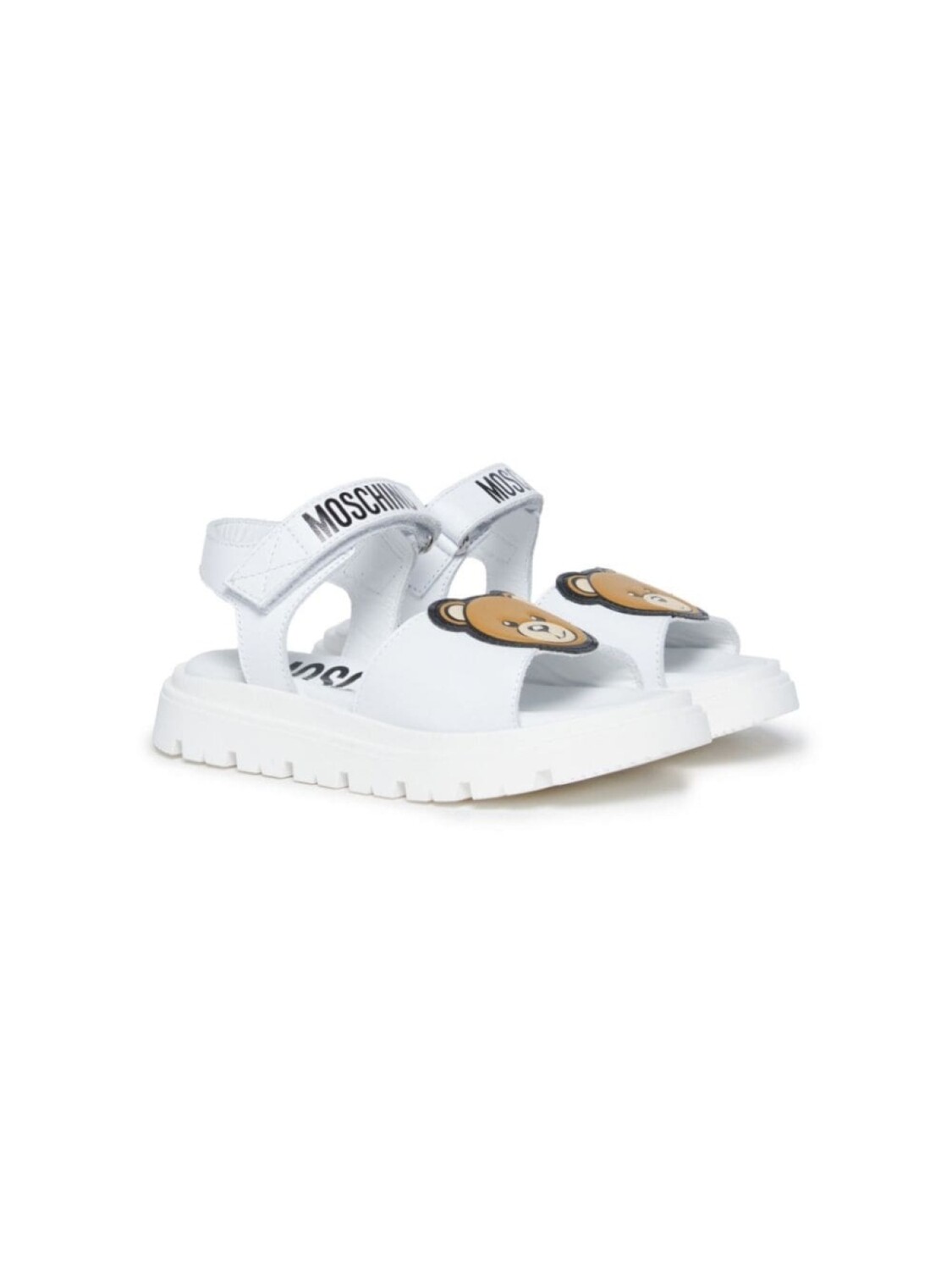 

Moschino Kids сандалии Teddy Bear, белый