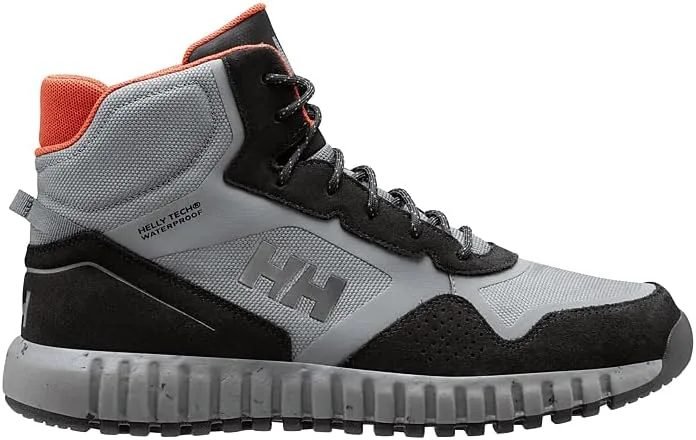 Мужские водонепроницаемые походные ботинки Helly-Hansen Monashee ULLR HELLY TECH, швы HH Seam-Shield, премиальная замша, кожа LWG, DWR без PFC Helly Hansen, черный — фото 4