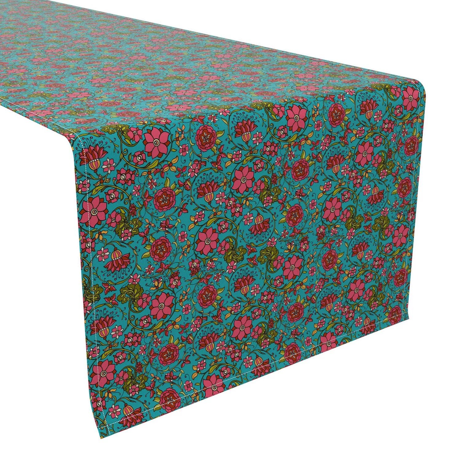 

Настольная дорожка, 100 % хлопок, 16x90 дюймов, цветочный 40