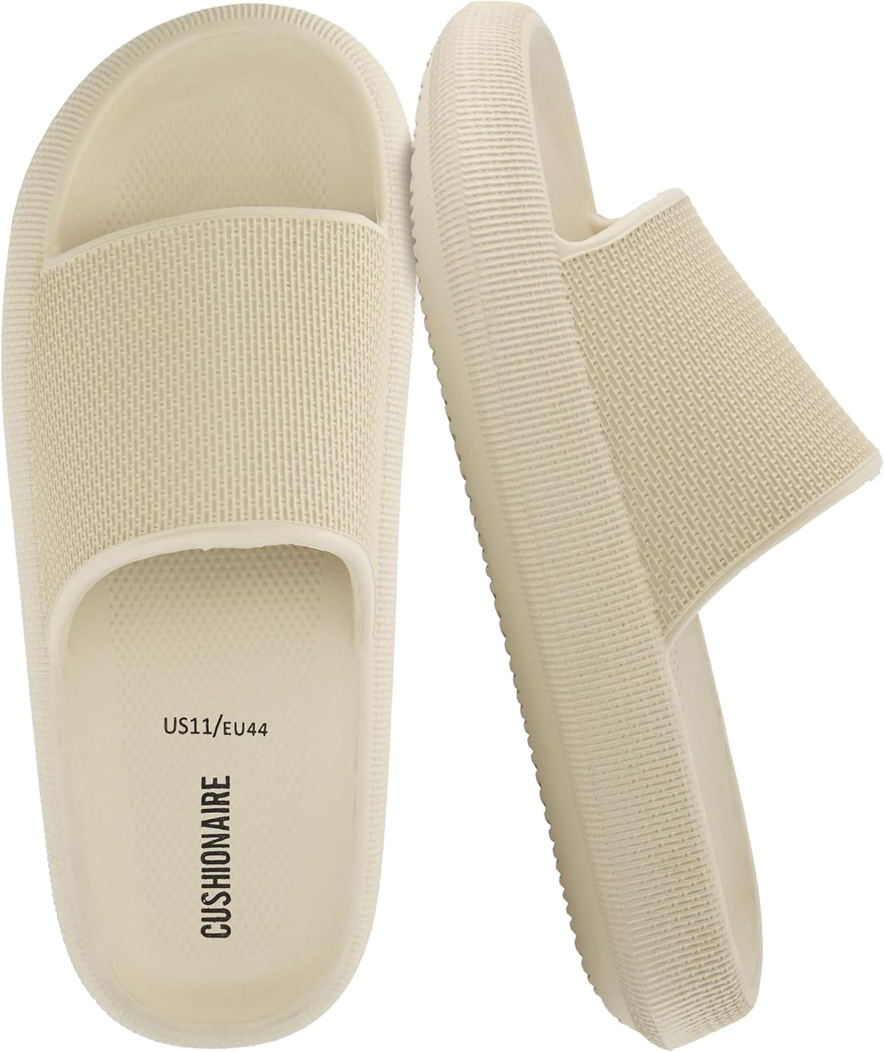 

Мужские сандалии CUSHIONAIRE Feather EVA - слайдеры для восстановления, легкая водная обувь для мужчин, хаки