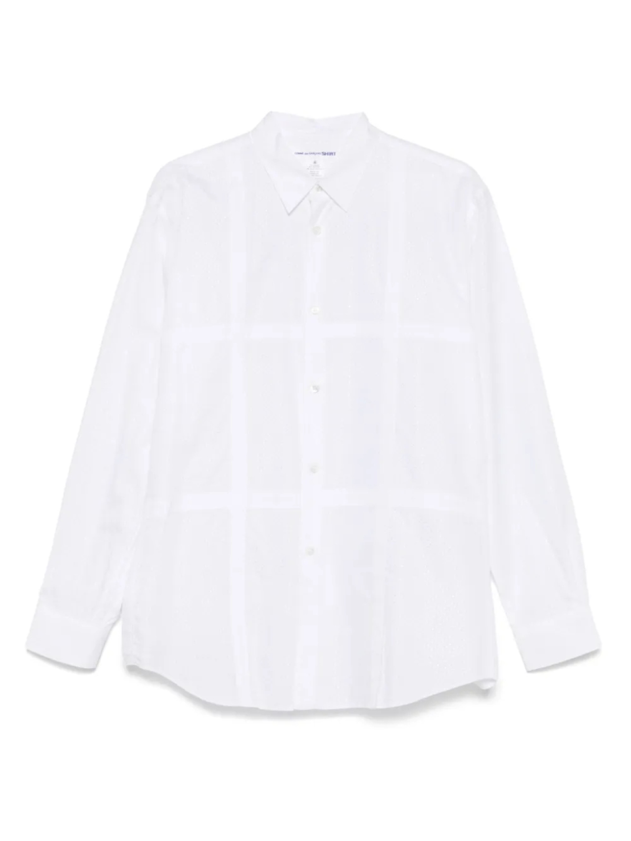 

Рубашка в горох Comme Des Garçons Shirt, белый