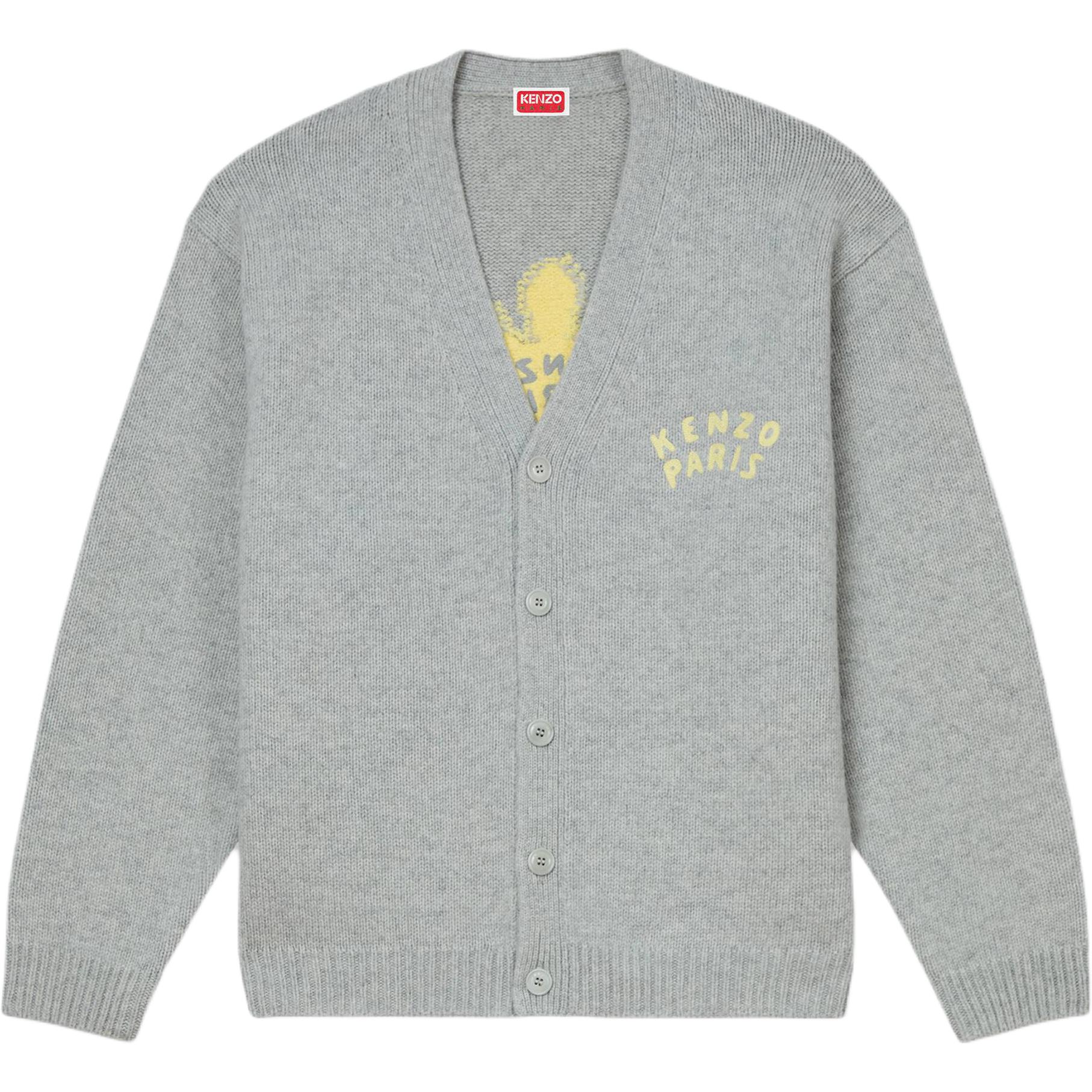 

KENZO Свитер мужской FW24 светло-серый