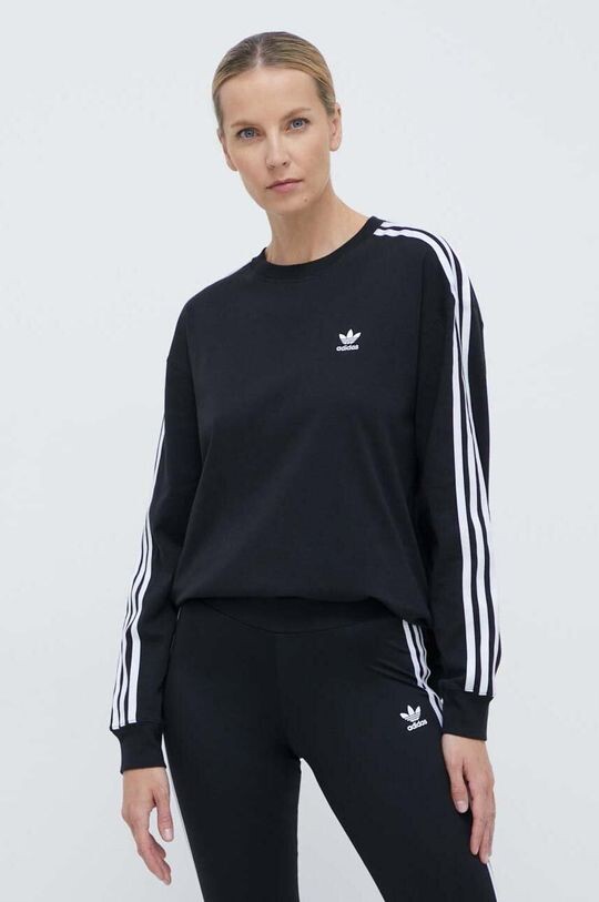 

Лонгслив с 3 полосками adidas Originals, черный