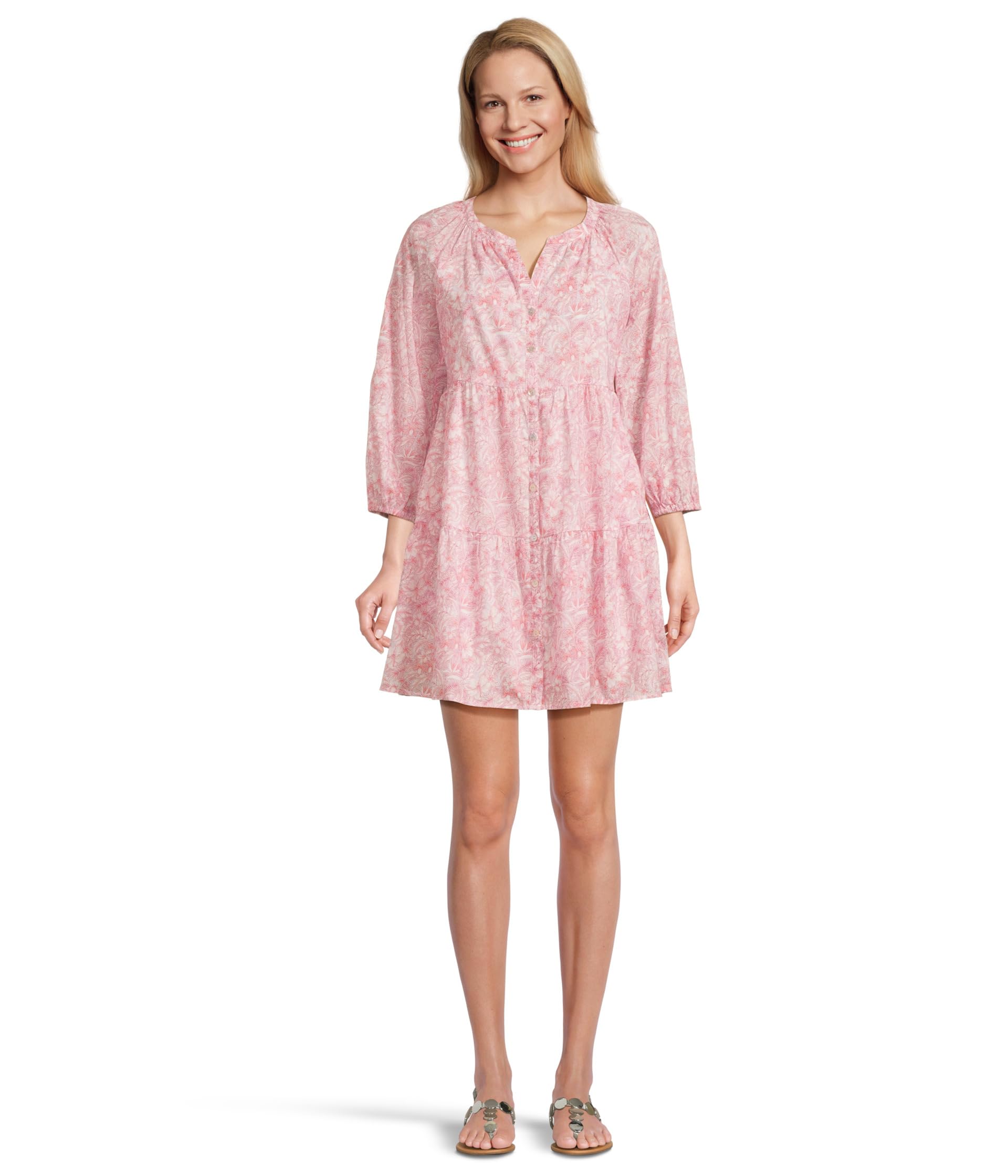 

Платье Tommy Bahama Prima Petals 3/4, цвет Cloud Nine Blue