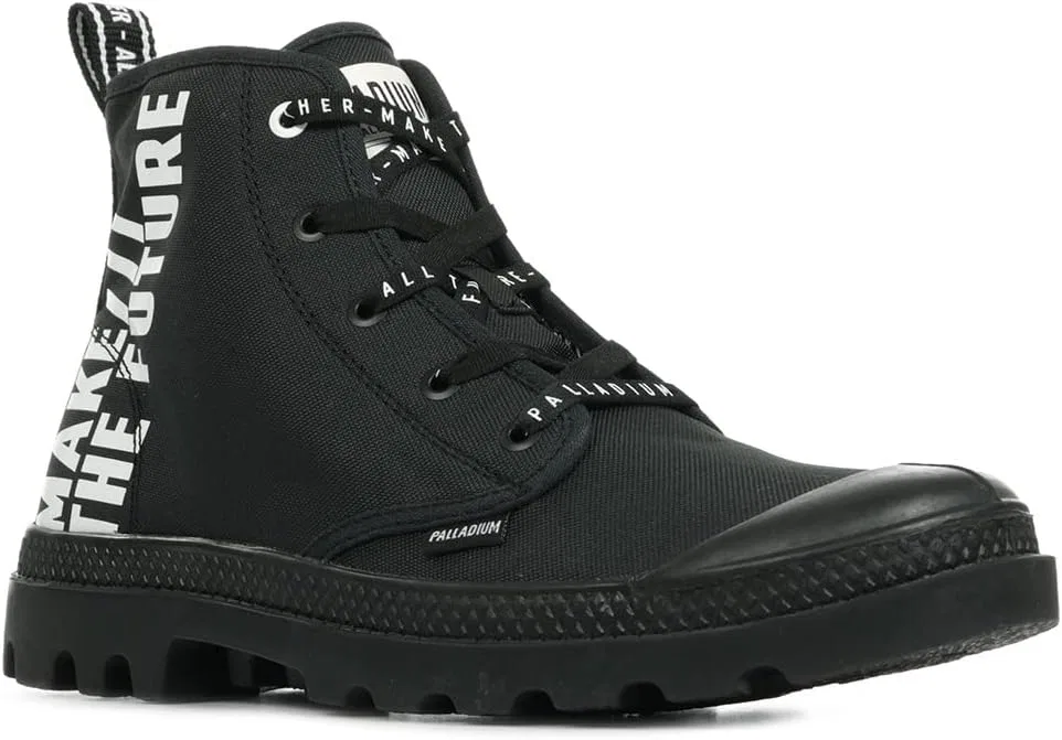 Кроссовки-ботинки Palladium Unisex Pampa Hi Future, Black — фото 2