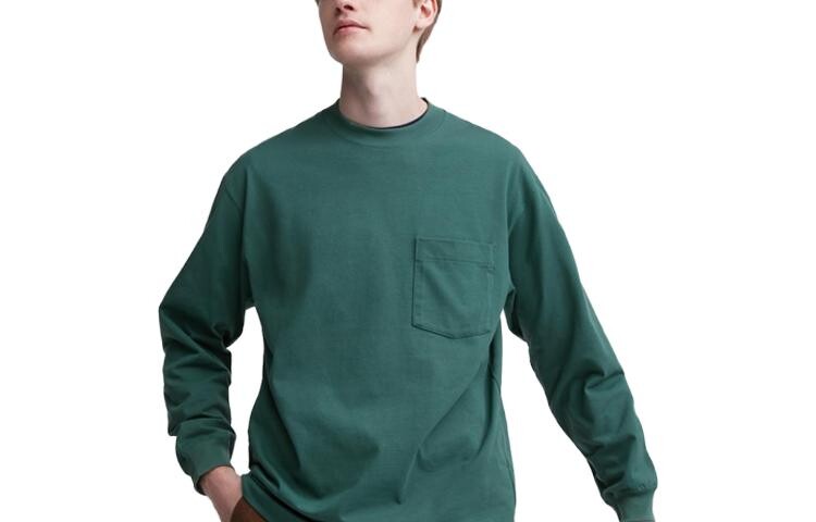 

Футболка унисекс бирюзовая Uniqlo, бирюзовый