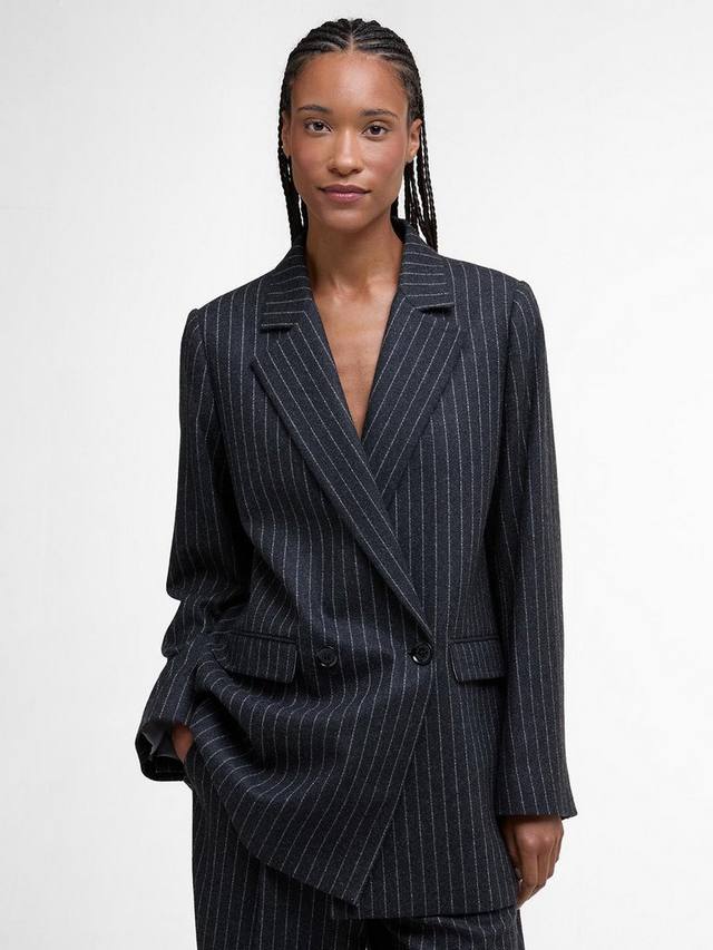 

Двубортный пиджак Antonia из шерстяной смеси Barbour