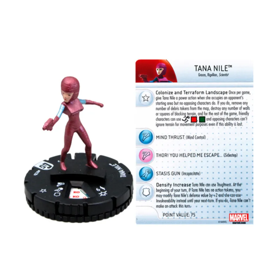 

Тана Нил (К), Marvel HeroClix - Guardians of the Galaxy - Singles