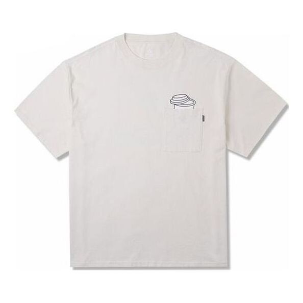 

Футболка skateboard pocket tee 'beige' Converse, бежевый