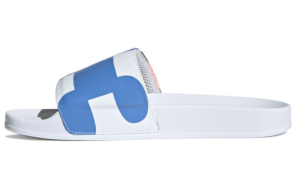 Модные сандалии и 3 тапочки adilette унисекс Adidas, белый — фото 2