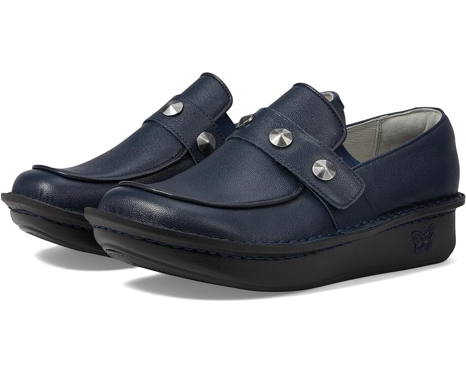 

Лоферы Alegria Ericka, цвет Navy Gloss