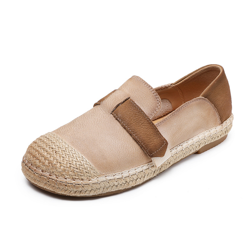 Devanro Женские повседневные туфли-лодочки бежево-серые, цвет Beige Gray