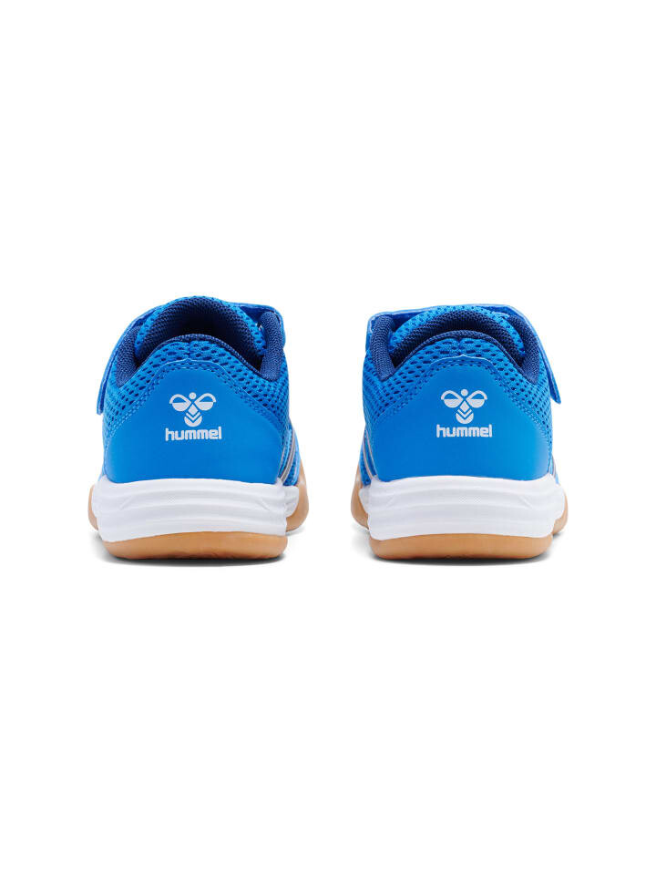 Низкие кроссовки Hummel Klettverschluss Low Multiplay Flex Handball Kinder, цвет blue/white — фото 2
