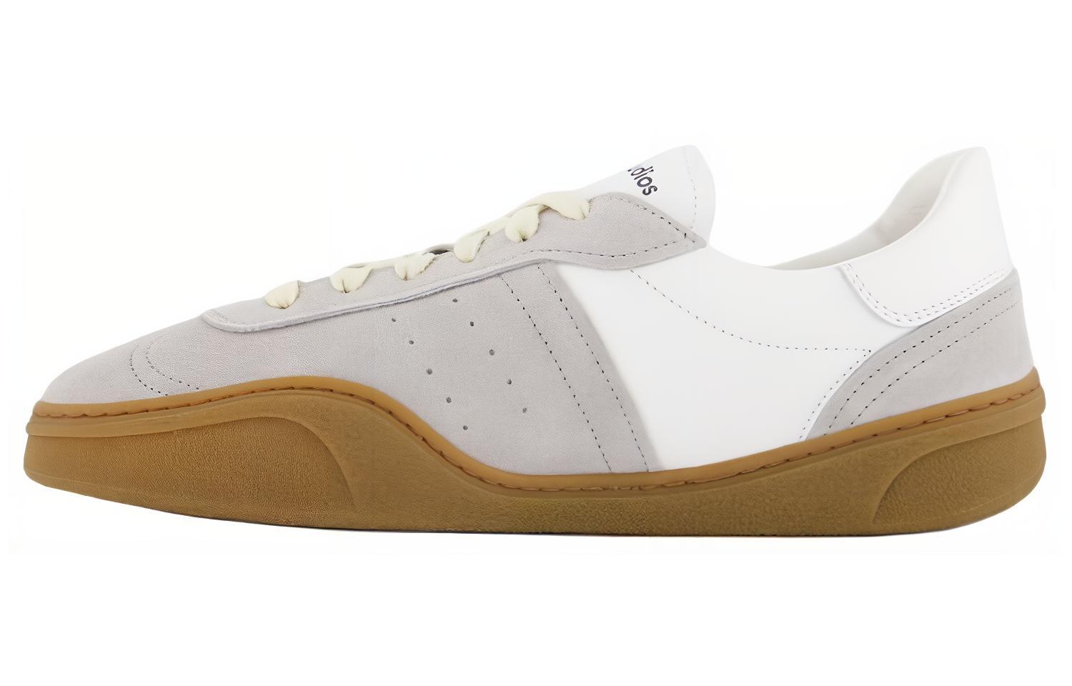 

Кожаные кроссовки с панельным дизайном Acne Studios, White