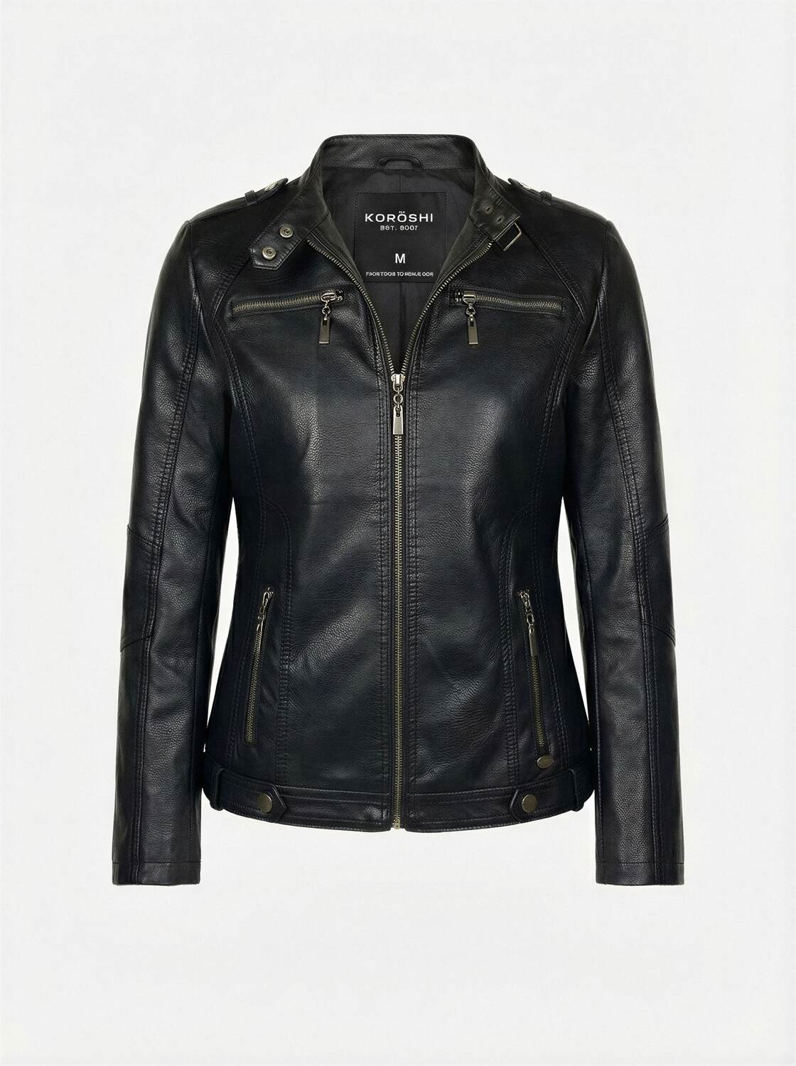 

KOROSHI Куртка для межсезонья в черном цвете