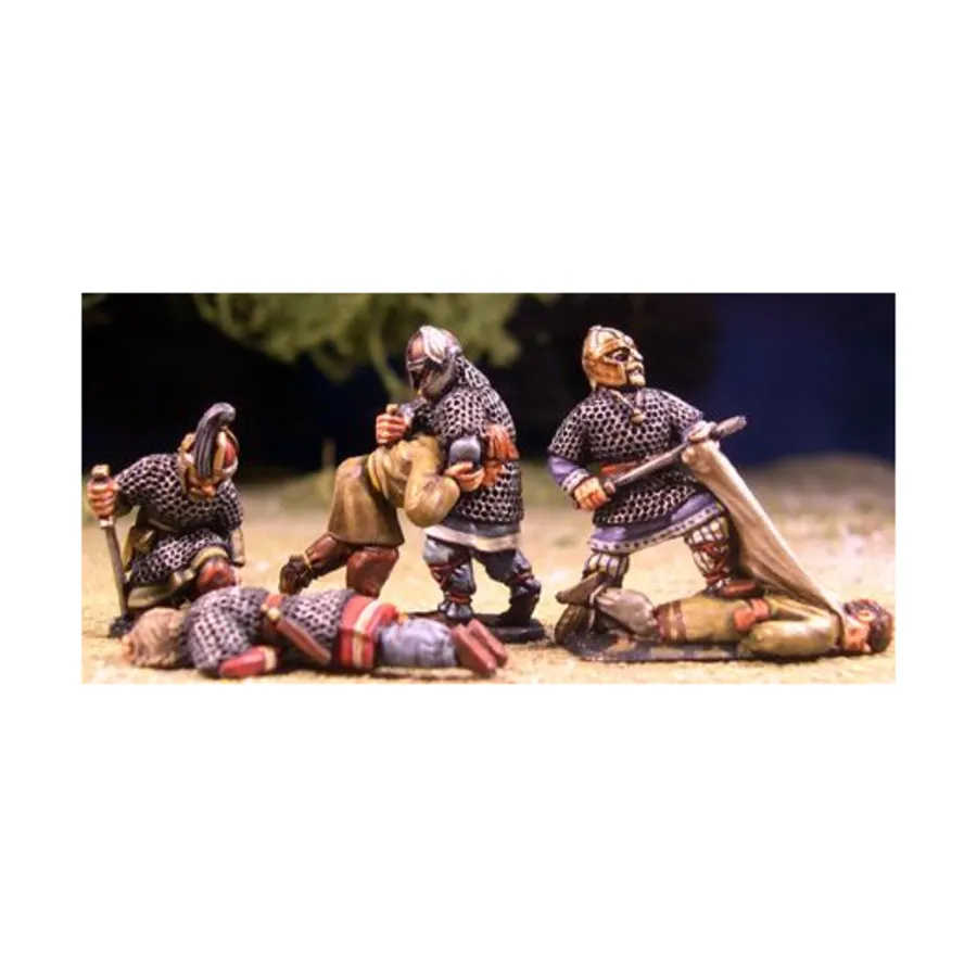 

Гедрихт Убийцы с жертвами, Gripping Beast Miniatures - Age of Arthur (28mm)