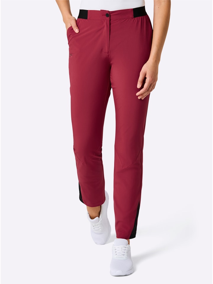 

WITT WEIDEN Трекинговые брюки вишневого цвета