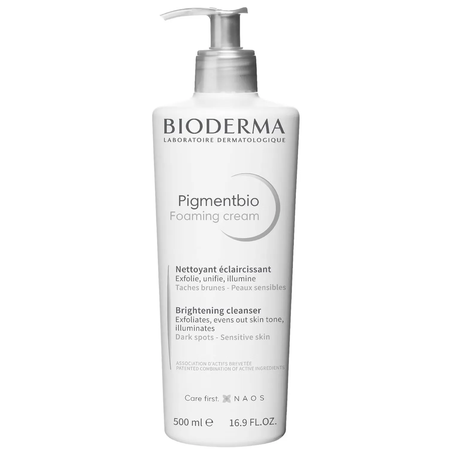 

Pigmentbio Осветляющее и отшелушивающее очищающее средство 500мл Bioderma