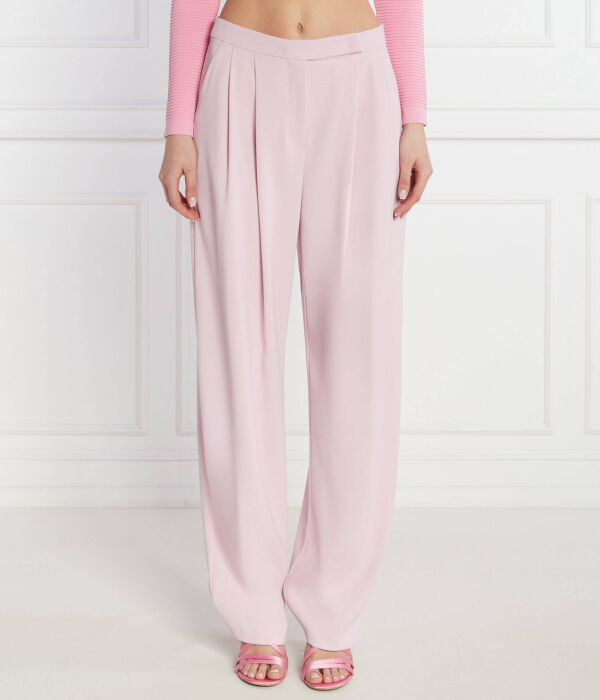 

Брюки Pinko Regular Fit, розовый