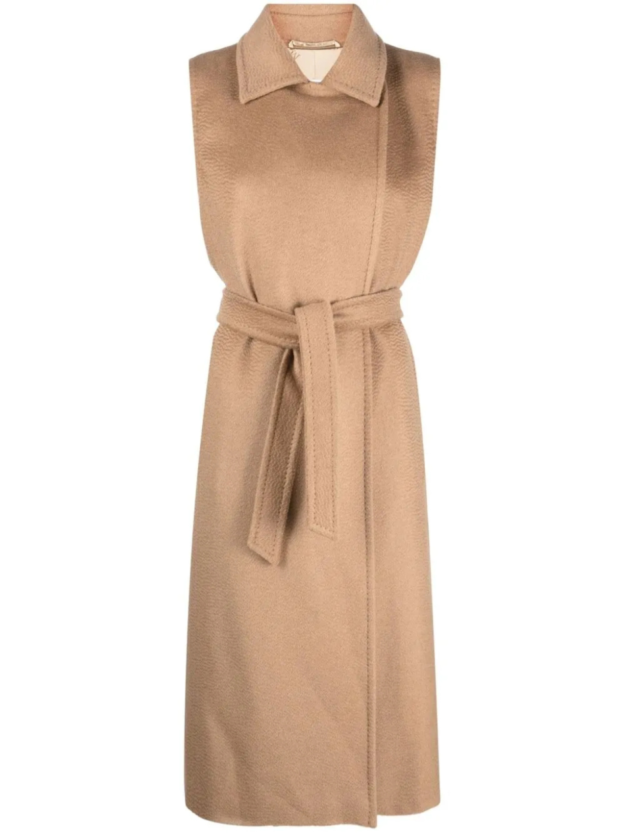 

Жилет Manuela с поясом Max Mara, коричневый