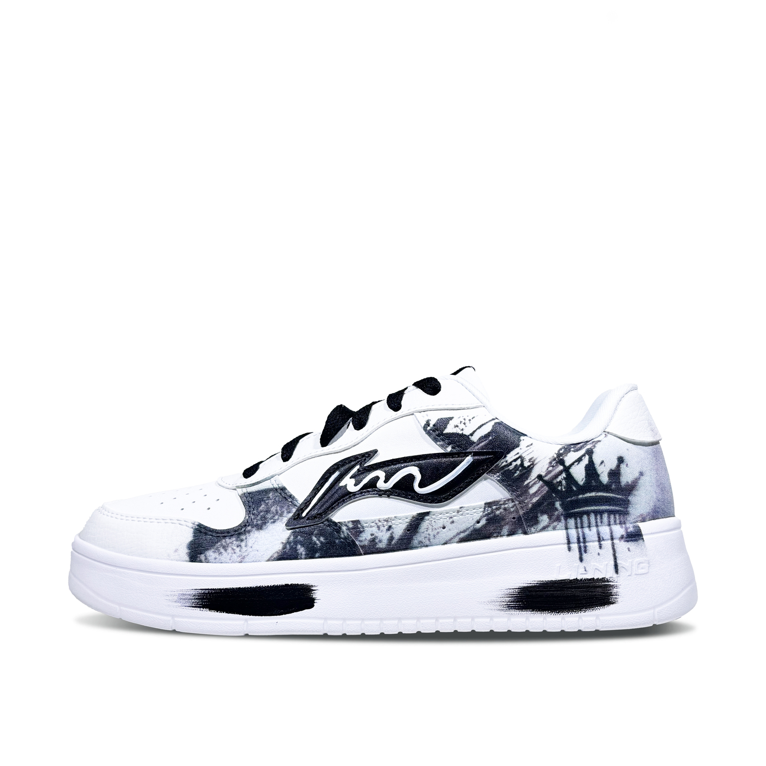 

Скользоустойчивые и дышащие мужские скейтерские кеды Low Top LINING, Crown Dream