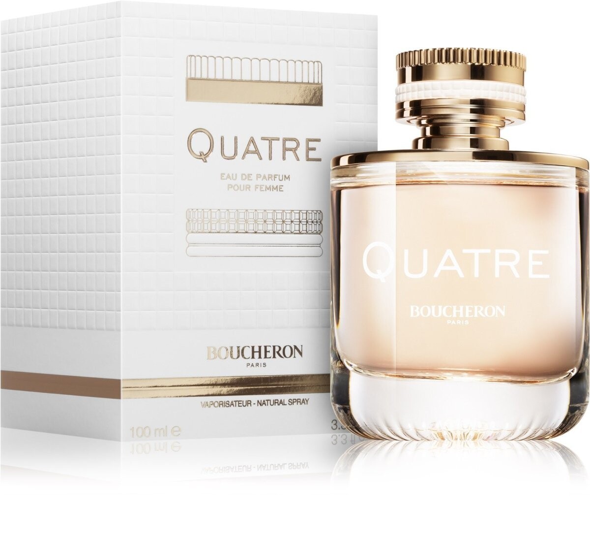 Boucheron, Quatre pour Femme, парфюмированная вода, 100 мл — фото 2