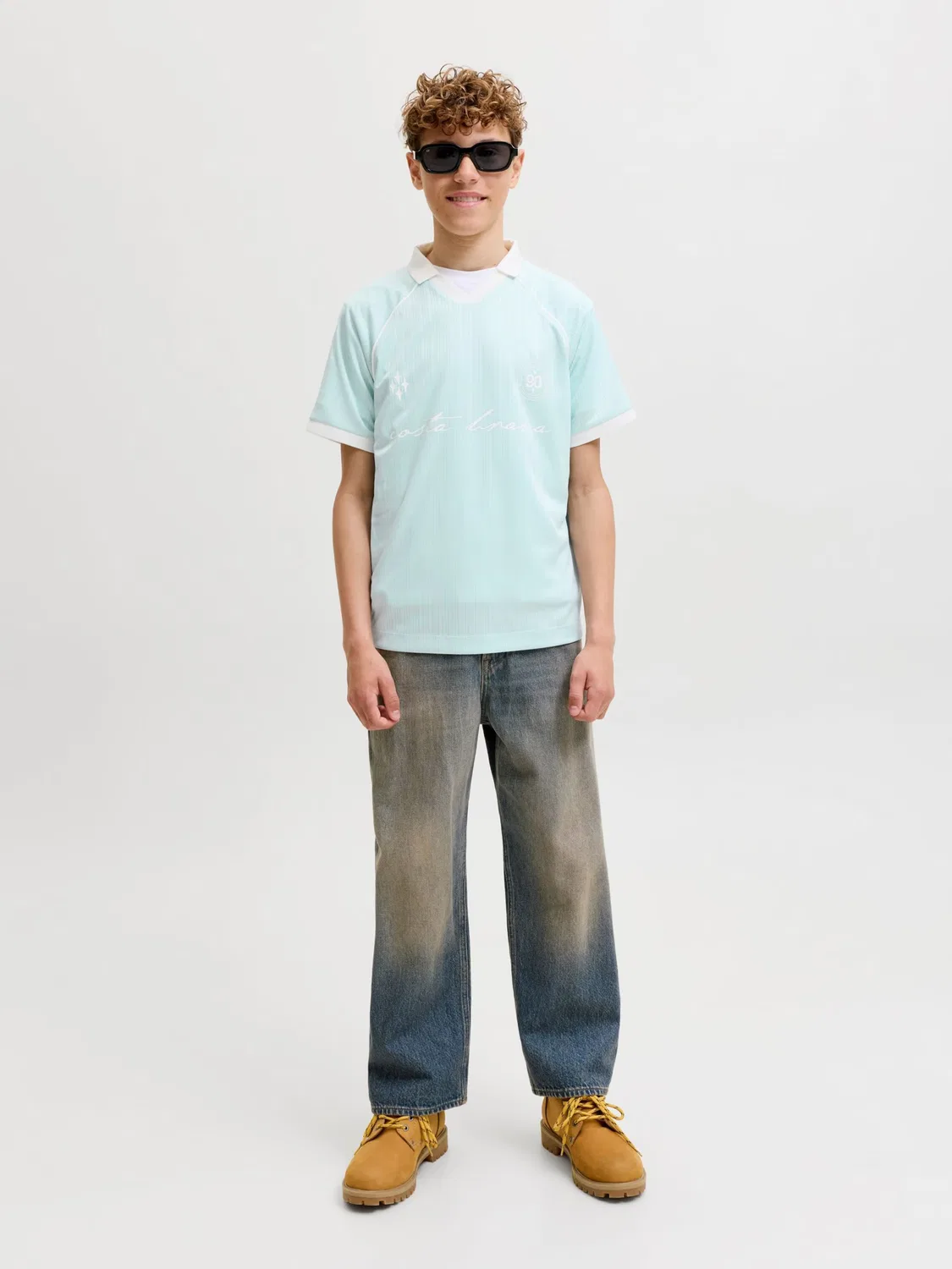 Футболка Jack & Jones Junior, Azure — фото 4