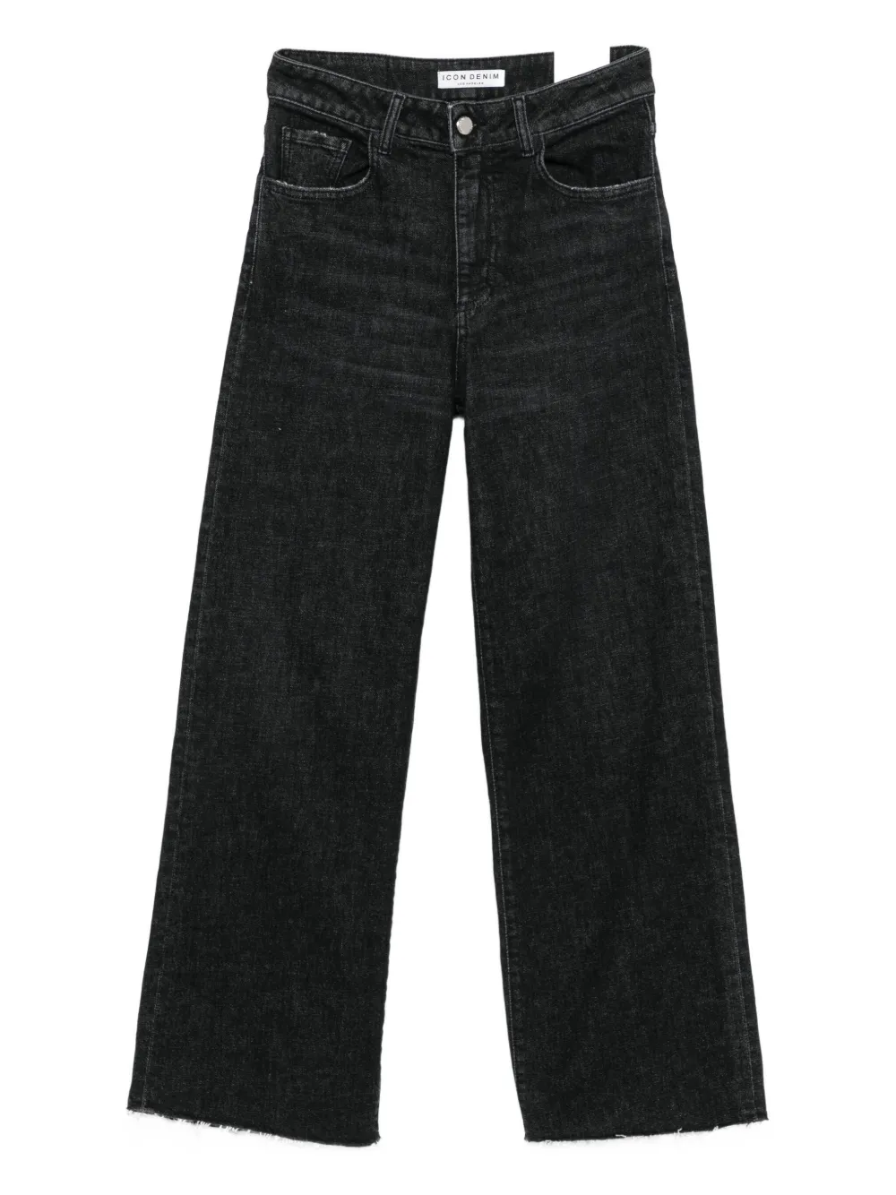 

Джинсы Angie с необработанным краем ICON DENIM, серый