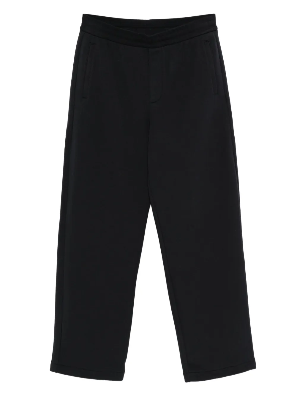 

Брюки прямого кроя Emporio Armani, черный